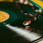 vinile gira sul piatto