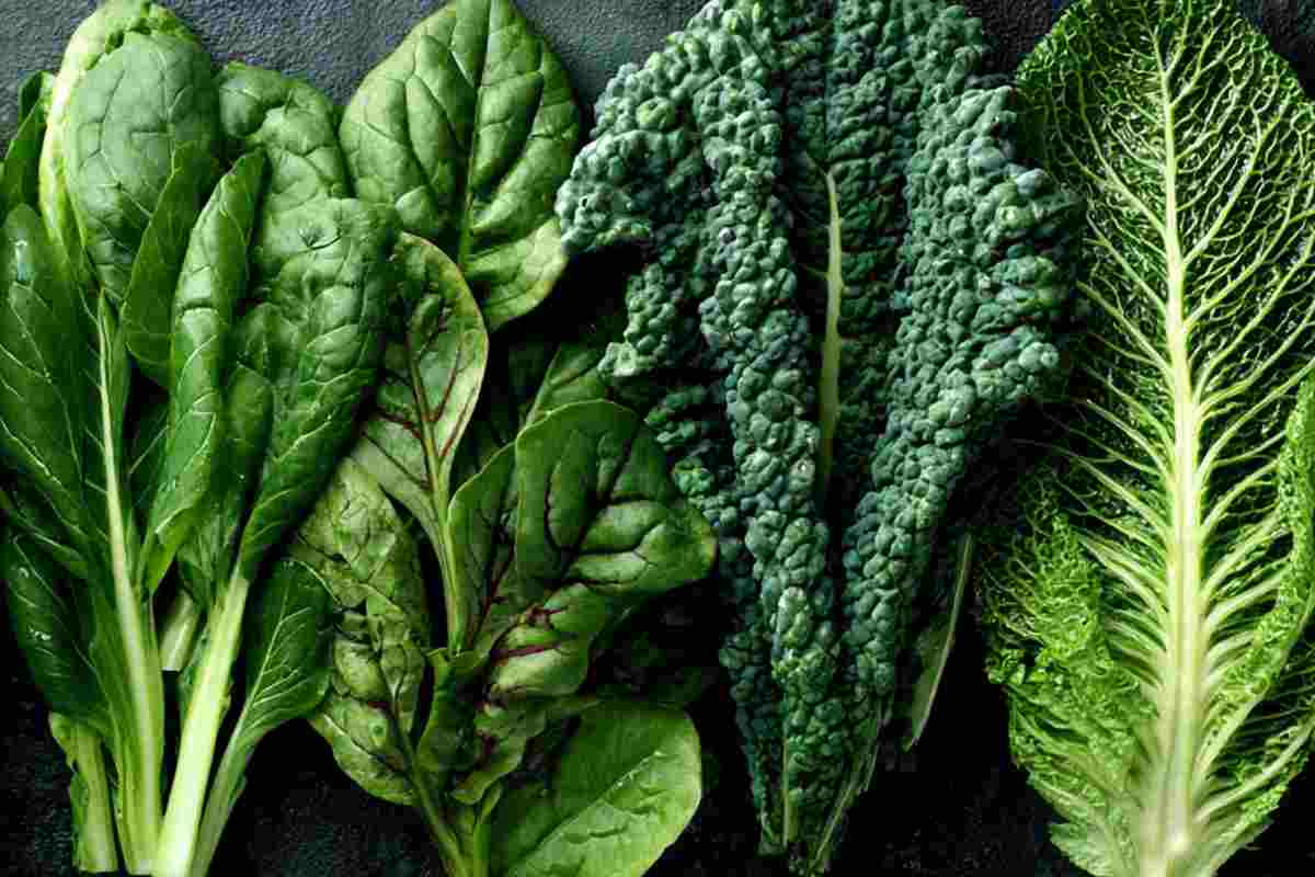 verdure a foglia verde