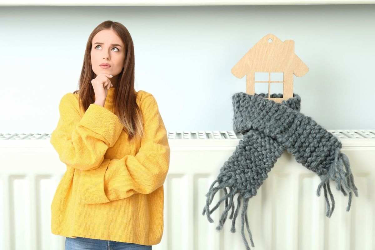 Casa calda per l'inverno