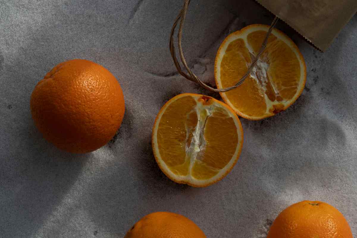 Avevo arance troppo mature ci ho fatto biscotti