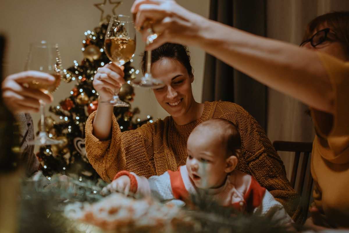 Festeggiamenti in famiglia per il Natale