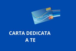 Carta Dedicata a Te perdi soldi