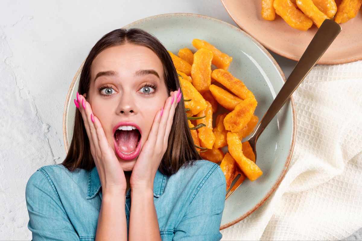 Ragazza con espressione sbalordita