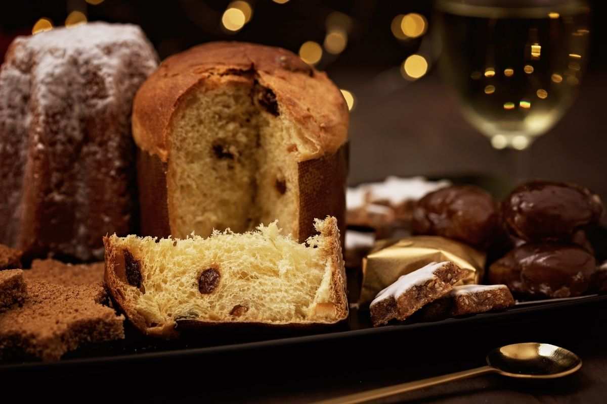 Panettone pandoro biscotti allo zenzero