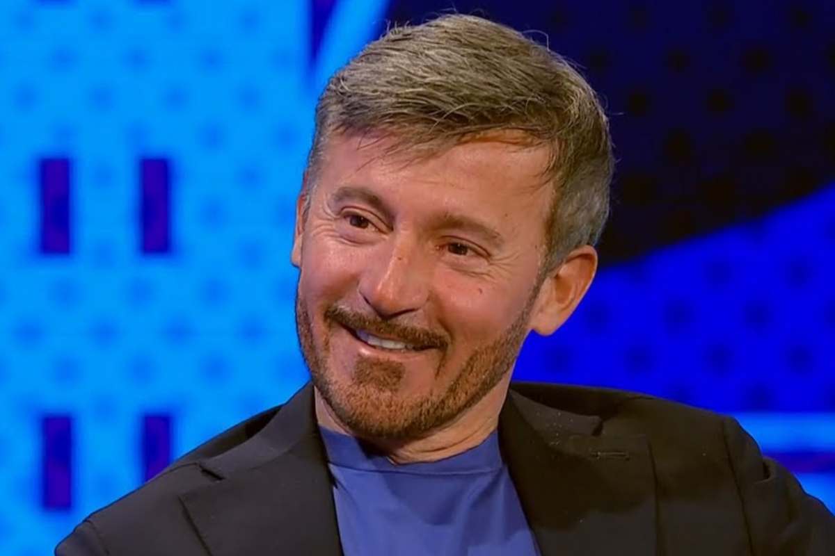 Max Biaggi in un'intervista televisiva