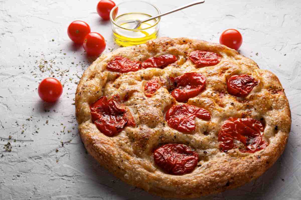 La tradizionale focaccia barese