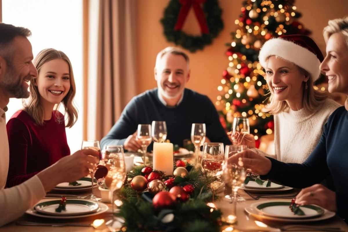 Natale come amici e familiari