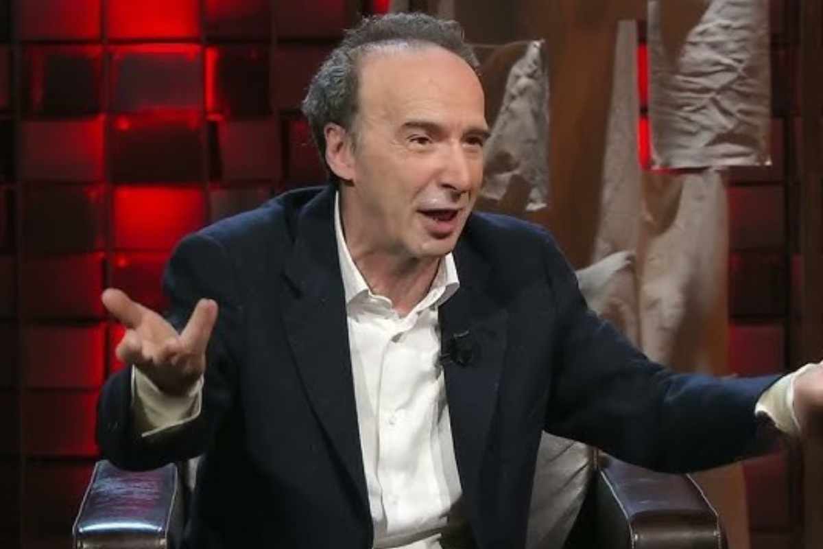 roberto benigni in un'intervista tv