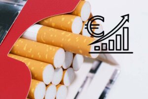 Pacchetto di sigarette scartato