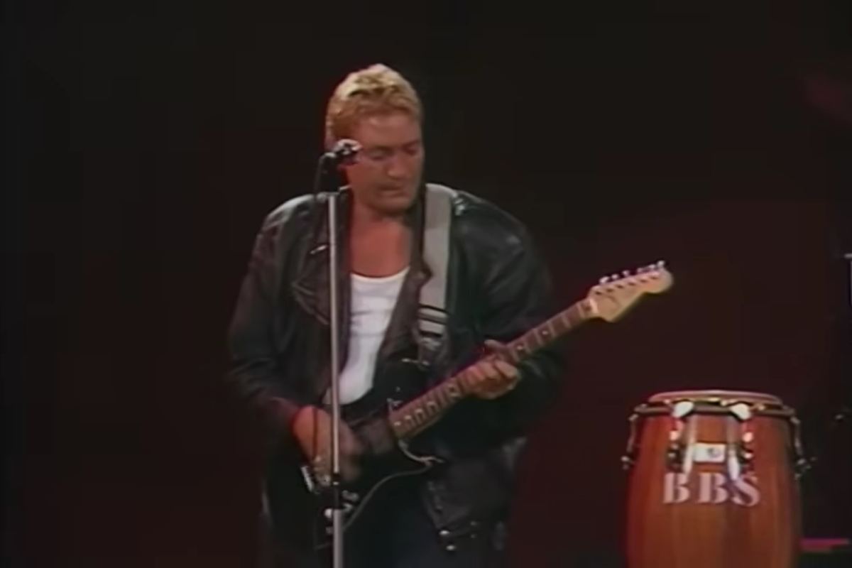 Chris Rea dal vivo negli anni Ottanta