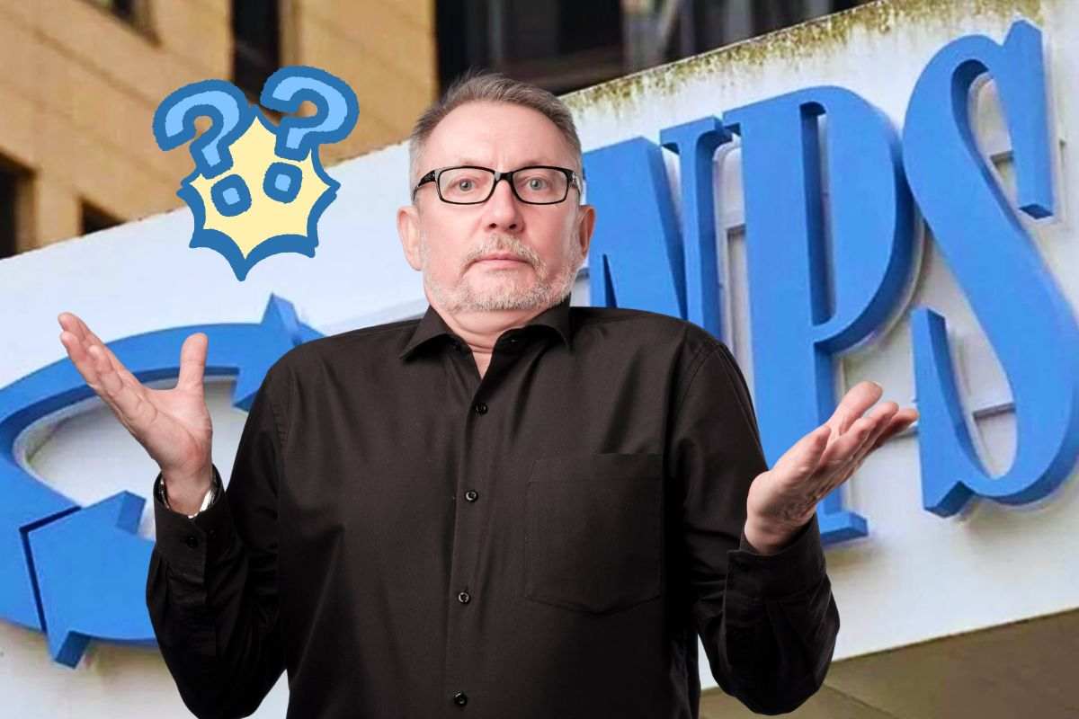 Uomo con espressione di dubbio