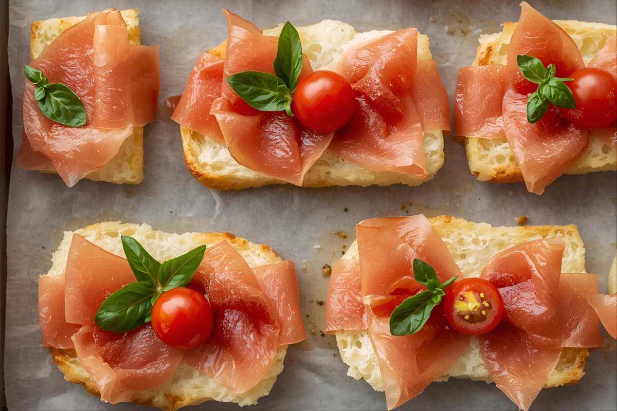crostini antipasto