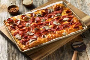 che meraviglia questa pizza fatta in casa