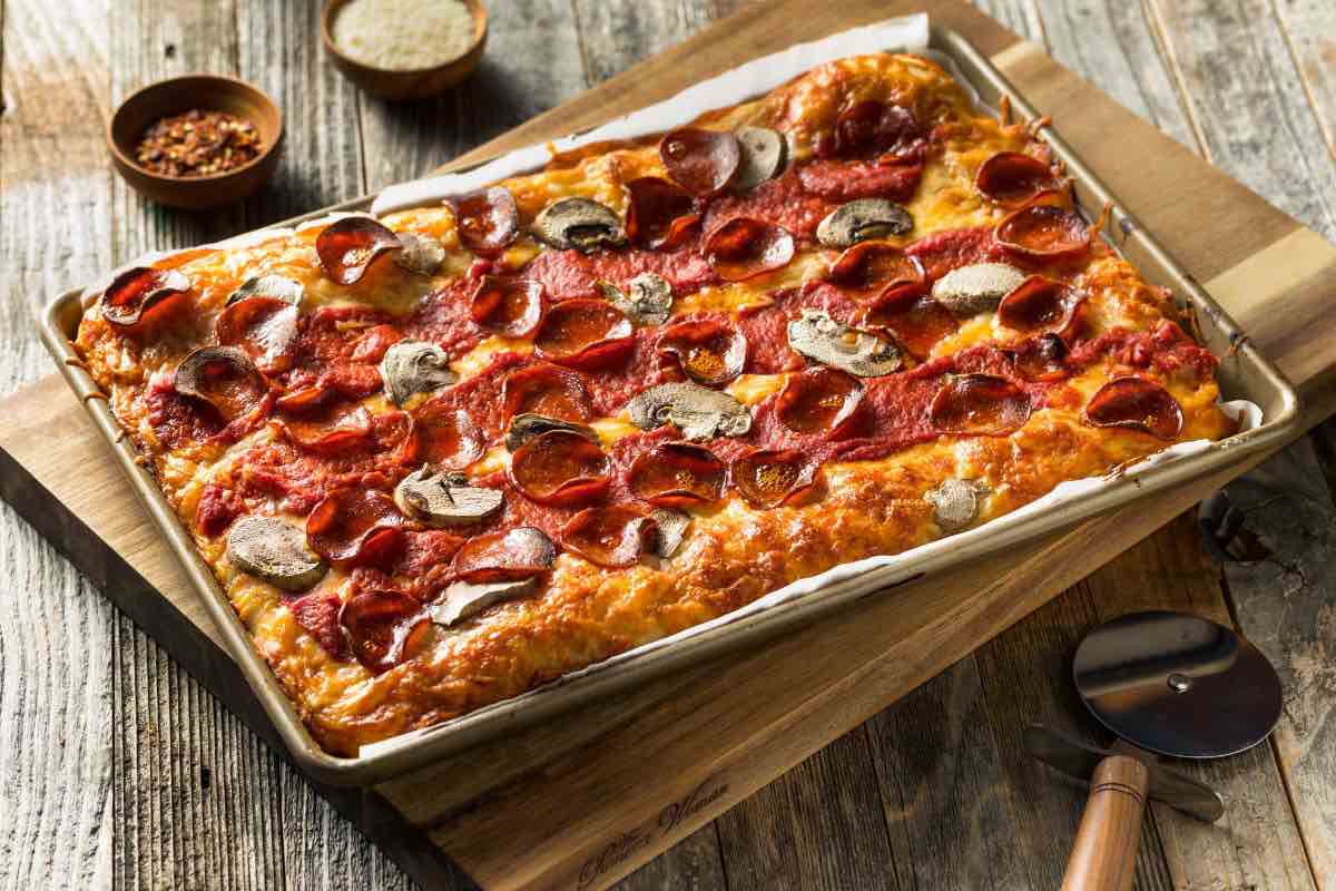 che meraviglia questa pizza fatta in casa