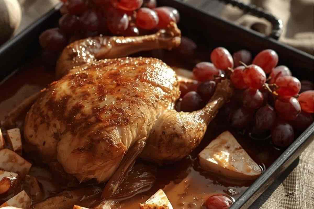pollo arrosto per natale 