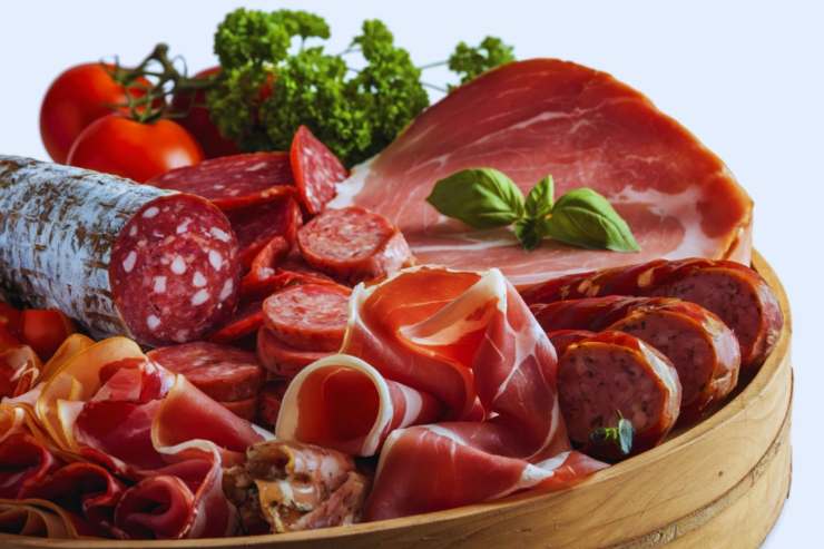 tagliere con salumi