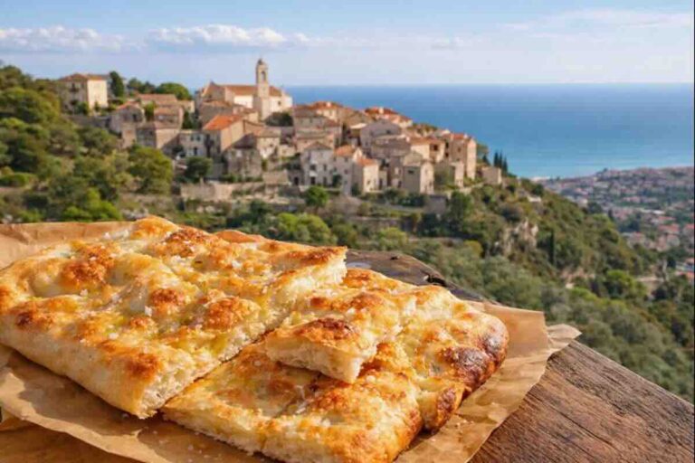 Borgio Verezzi e focaccia ligure