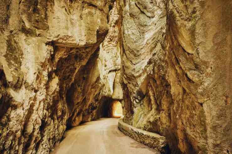 immagine della strada del forra